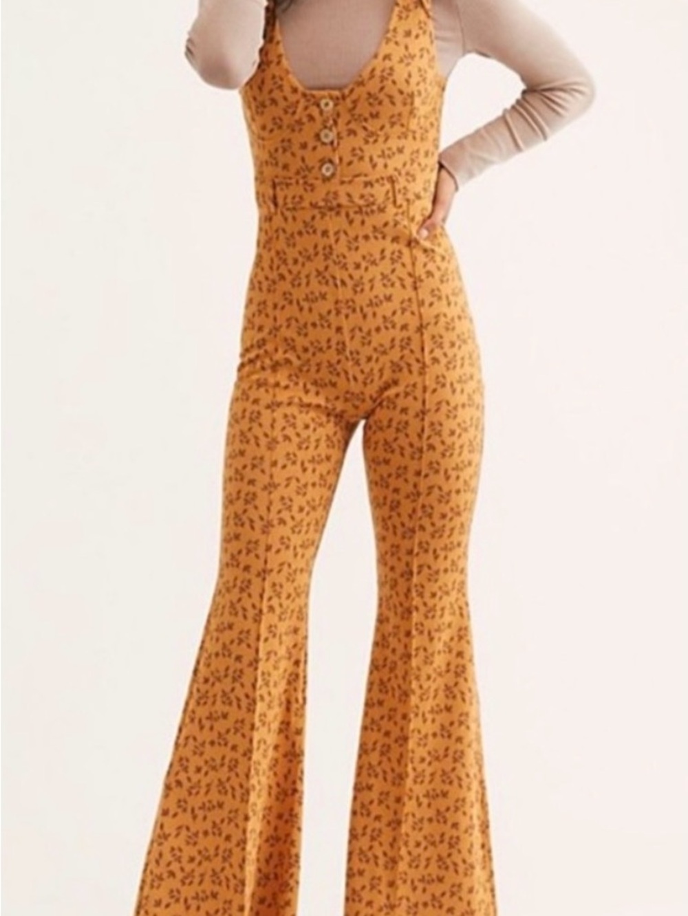 Free People Eyes on You Jumpsuit | Size XS